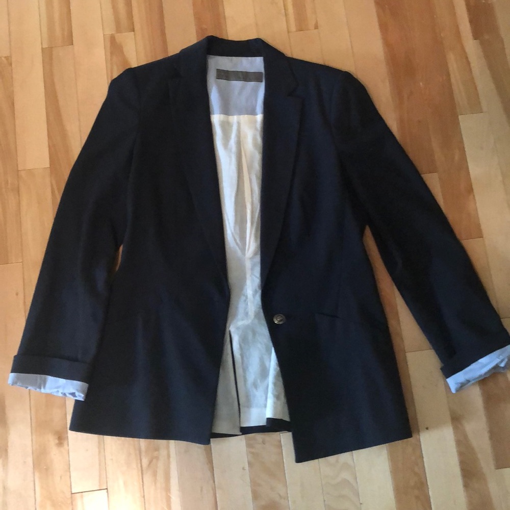 Zara Navy blazer  size Medium